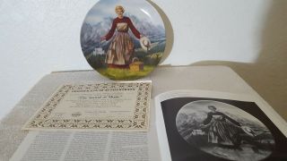 Knowles 1986 The Sound Of Music First In Series Collectors Plate 1446c