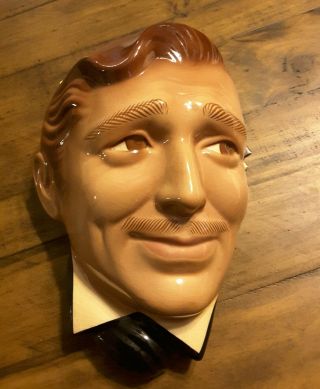 Clark Gable Clay Art Ceramic Wall Mask
