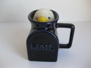 United States Postal Service Us Mail Coffee Mug And Plush Eagle