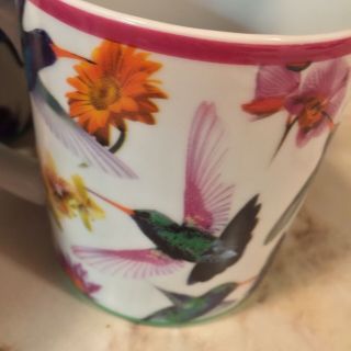 Paul Cardew Set Of Four Hummingbird Coffee Mugs