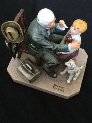Norman Rockwell The Country Doctor 1981 Figurine