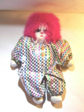 Q - Tee Hand Made Clown 6 Pre - Owned But Great Collectible Get The Whole Set Of 9
