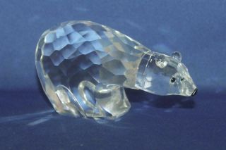 Swarovski Crystal 013747 Large Polar Bear 7649 085 000 Var.  2 Retired