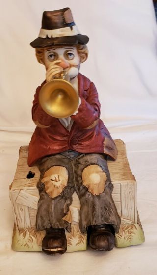 Melody In Motion Willie The Trumpeter Signed By Artist Model 7000 Adorable