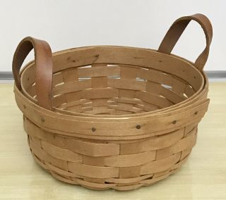 Longaberger Button Basket 1988