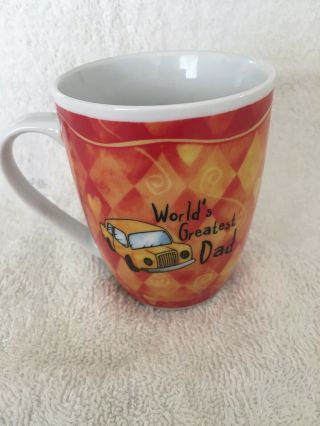 World’s Greatest Dad Porcelain Coffee Mug