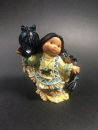 Friends Of The Feather " She Who Reins Power " 1996 Enesco Figurine