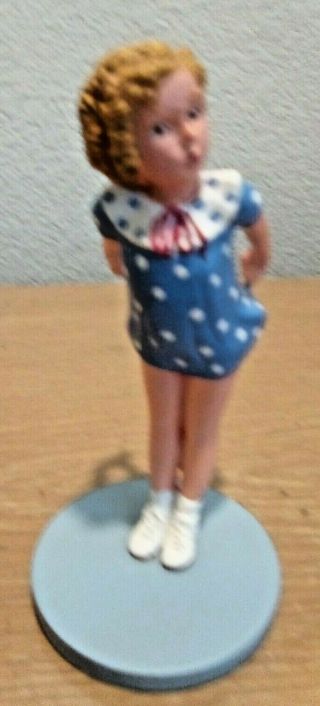 Small Shirley Temple Figurine " Baby Take A Bow "