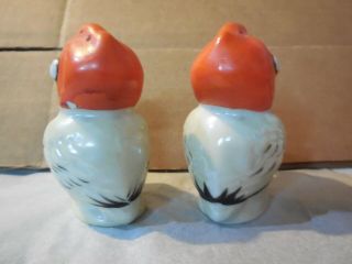 Vintage Lusterware Toucan Birds Salt and Pepper Shakers - Japan 3