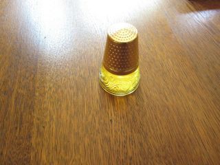 Vintage Avon Golden Thimble Charisma Cologne Perfume Fragrance 2 Fl Oz