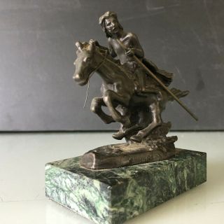 Franklin Fredrick Remington bronze statue 2