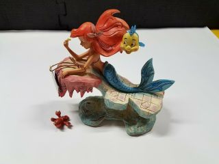 Disney Traditions by Jim Shore “The Little Mermaid” 25th Anniversary Stone 3
