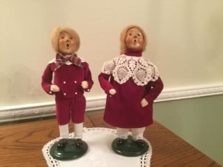 Byers Choice Pair Created Especially For Talbots 1995