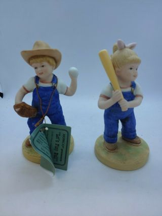 Denim Days 1522 “let’s Play Ball” Figurines
