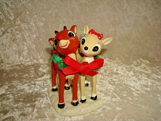 Rudolph And Clarice Red - Nosed Reindeer Dept.  56 2008 Let 