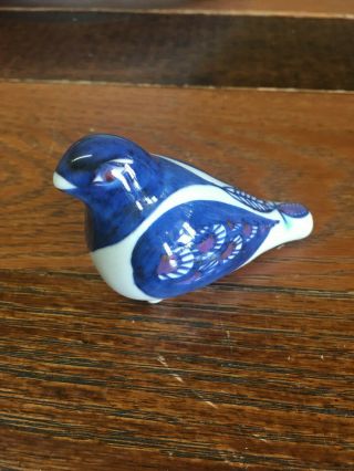 Vintage Royal Copenhagen Ceramic Bird Whistle