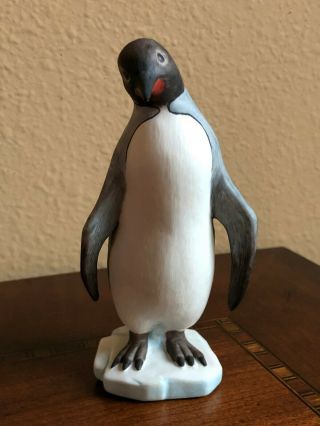 Cute Cybis Penguin Figurine Porcelain