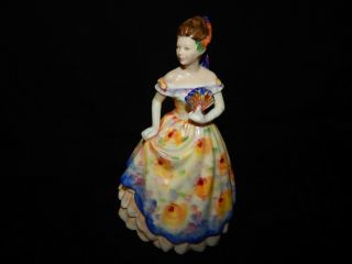 1995 Royal Doulton Figurine.  " Rosemary - Hn 3698 " Artist Signature.