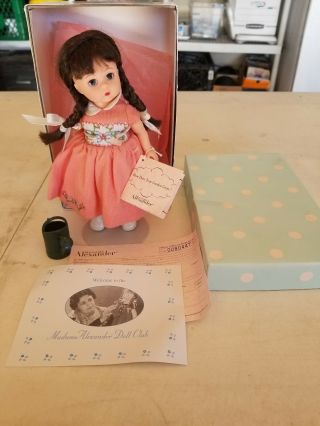 Madame Alexander Doll - 34085 How Does Your Garden Grow?,  8 " H W/box