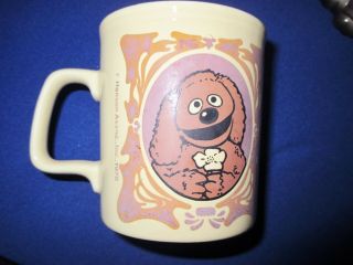Vintage Rowlf Dog Mug Staffordshire Potteries Kiln Craft England 1978 Muppets
