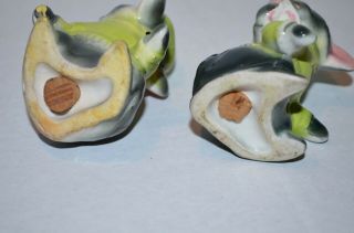 Vintage Anthropomorphic Mice Wearing Vest Salt and Pepper Shakers Mouse 4