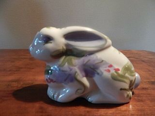 Gail Pittman Porcelain Handpainted Bunny