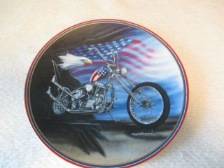 Easyriders American Classic The Hamilton Collector Plate 1995 Harley - Davidson