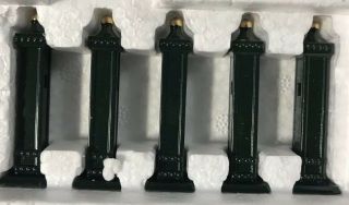 Dept 56 Village Accessory Wrought Iron Fence Extensions 5515 - 8 - 2