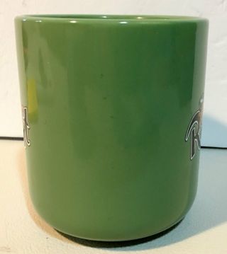 Rainforest Cafe Large Mug Cup Green Frog ChaCha 2000 4.  5 