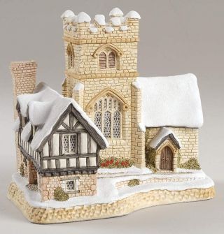 Vintage David Winter Cottages A Christmas Carol Ceramic Model W/ Box
