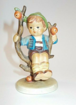 Hummel Goebel Figurine 142 3/0 Tmk 3 Apple Tree Boy A16 Kc