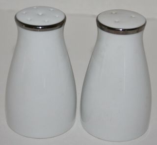 Vtg Noritake Pilgrim Porcelain Salt Pepper Shakers - Euc