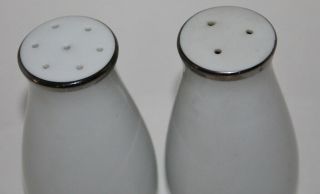 VTG Noritake Pilgrim porcelain salt pepper shakers - EUC 2