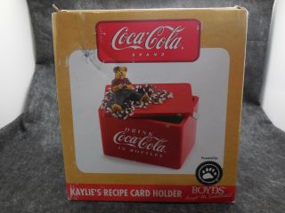 2005 Boyds Bears Coca - Cola " Kaylie 