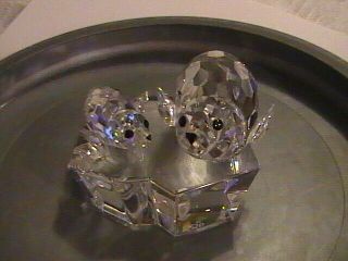 Swarovski Crystal Save Me The Seals Mother Child Annual Ed 1991 Scs 158872
