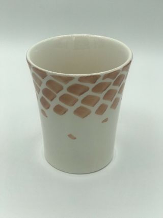 Pier 1 Stoneware Handpainted Giraffe Neck Handle Mug Coffee Cup 16 Ounces 4