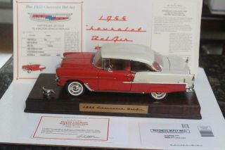 Danbury 1955 Chevrolet Bel Air 1:16 Scale Diecast Car - Flaw