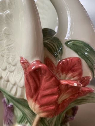 Fitz and Floyd Classics Swan 17” Large Vase 6