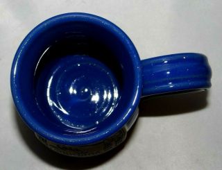 CASA ENCANTADA Taos Mexico B&B Blue 12oz.  Coffee Mug Cup Deneen Pottery 5