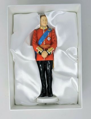 Royal Doulton Prince William Wedding Day Porcelain Figurine Hh5573 3060/5000
