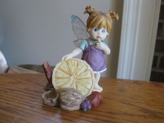 Enesco My Little Kitchen Fairies Figure Fruit & Nut Fairie 117863 2004