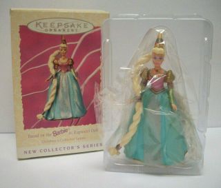 Hallmark Barbie Christmas Ornament Rapunzel 1995