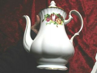 Royal Albert Style Old Country Roses Teapot By Y S Fine Porcelain