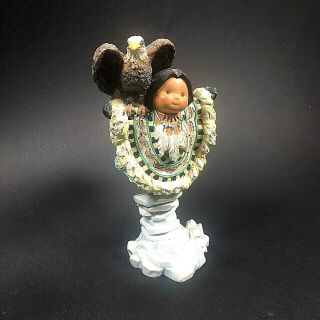 Retired 1998 Enesco " Let Your Spirits Soar " Friends Of The Feather Figurine