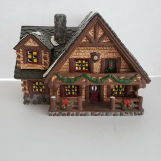 Department 56 Hunting Lodge Snow Village Christmas Lighted Building 54453
