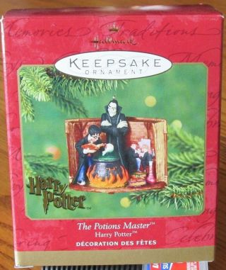 Hallmark Keepsake Christmas Ornament Harry Potter The Potions Master 2001 Nib