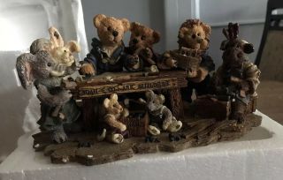 Boyds Bears & Friends Noah And Co Ark Builders 2278 Figure Resin 1995
