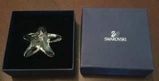 Swarovski Crystal Starfish Paperweight Figurine