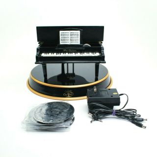 Mr.  Christmas Grand Player Piano Music Box Symphonique W 10 Metal Song Disks