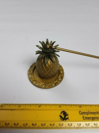 Pineapple Metal Candle Snuffer